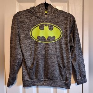 Batman Pullover Hoodie with front pocket. Size 10/12